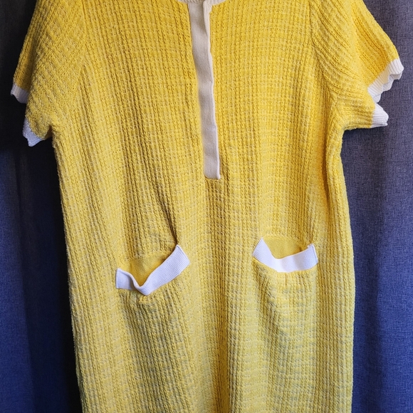 Free Assembly Yellow Knit dress size XXL - Picture 3 of 9